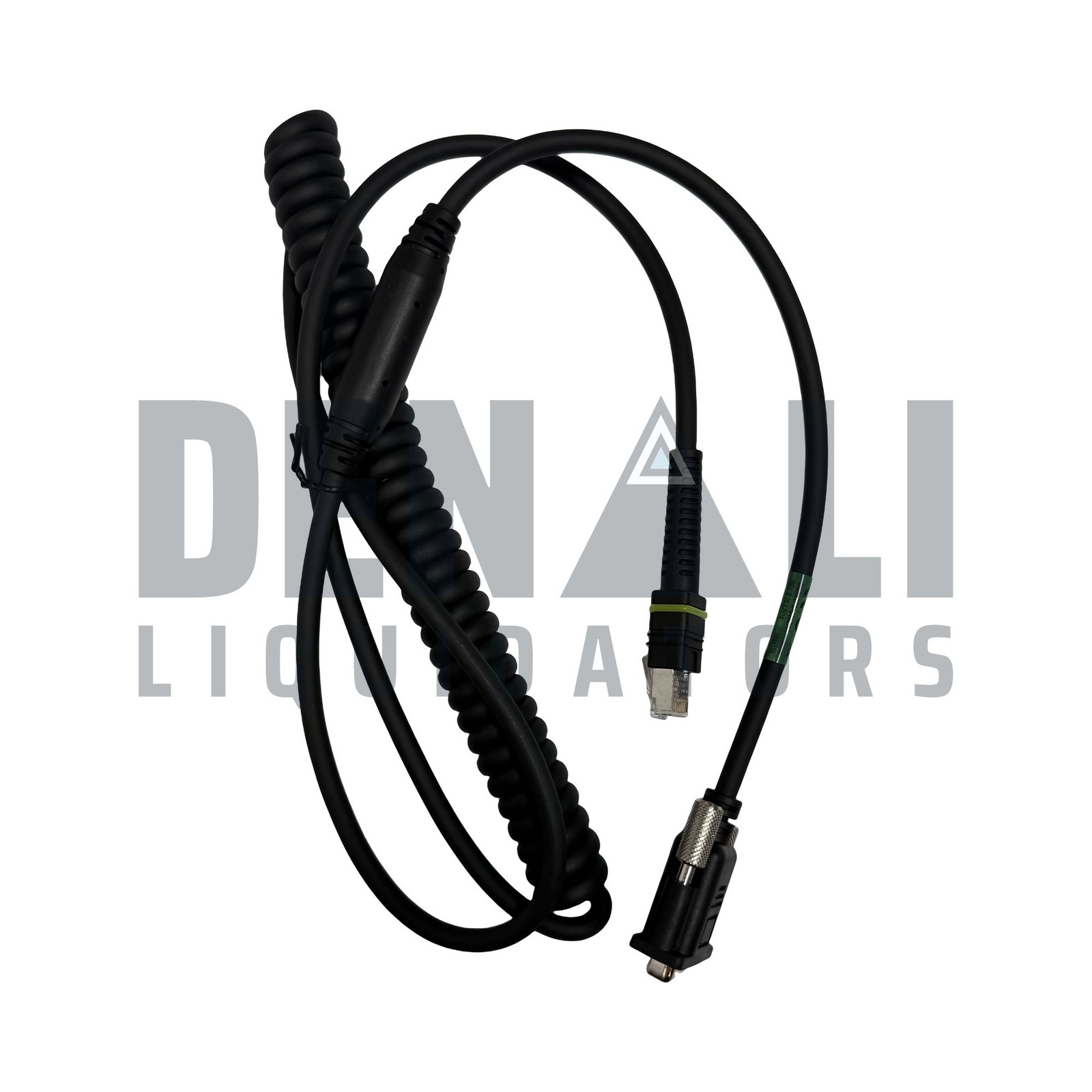Zebra CBA-RF3-C09ZAR RS232 DB9 Serial Cable 9ft Coiled DS3608 DS3678