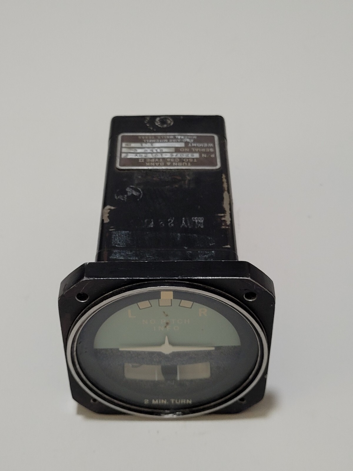 Edo-Aire Mitchell Turn & Bank P/N 52D75-10-28V S/N 8150 C READ