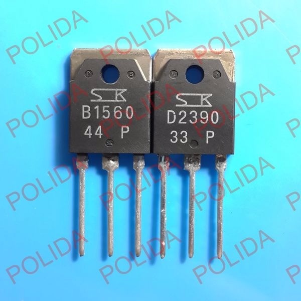 1pairs OR 2PCS Transistor SANKEN TO-3P 2SB1560/2SD2390 B1560/D2390