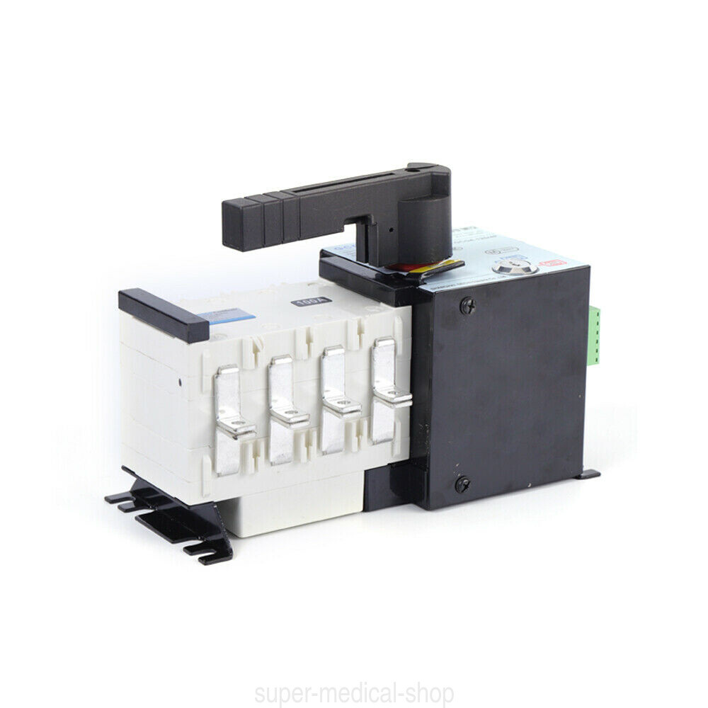 100A 4P Dual Power Automatic Transfer Switch Changeover Isolation Generator