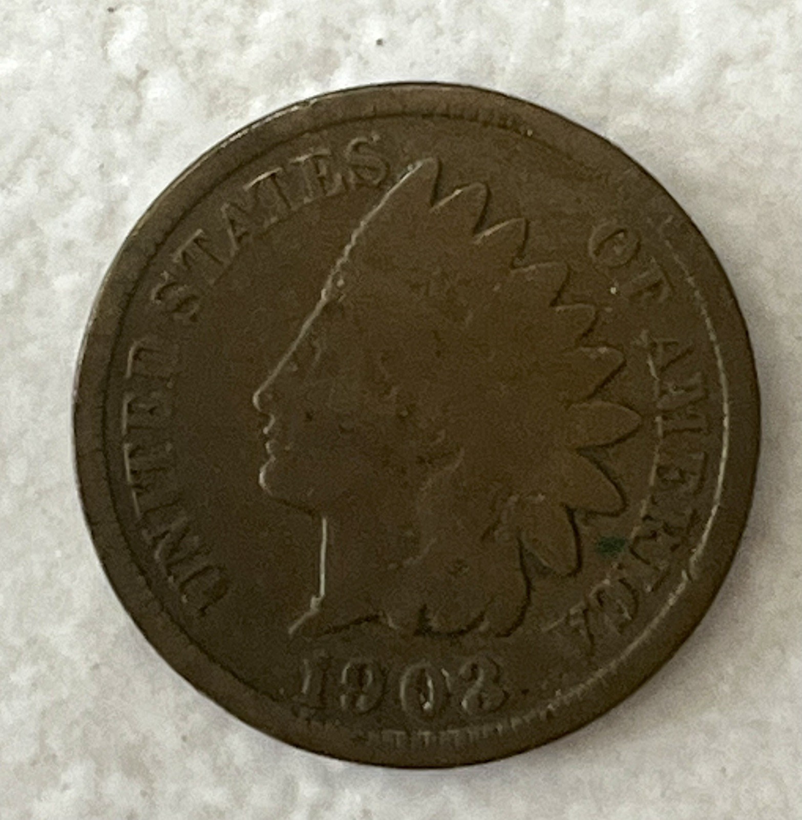 1903 U.S. Indian Head One Cent