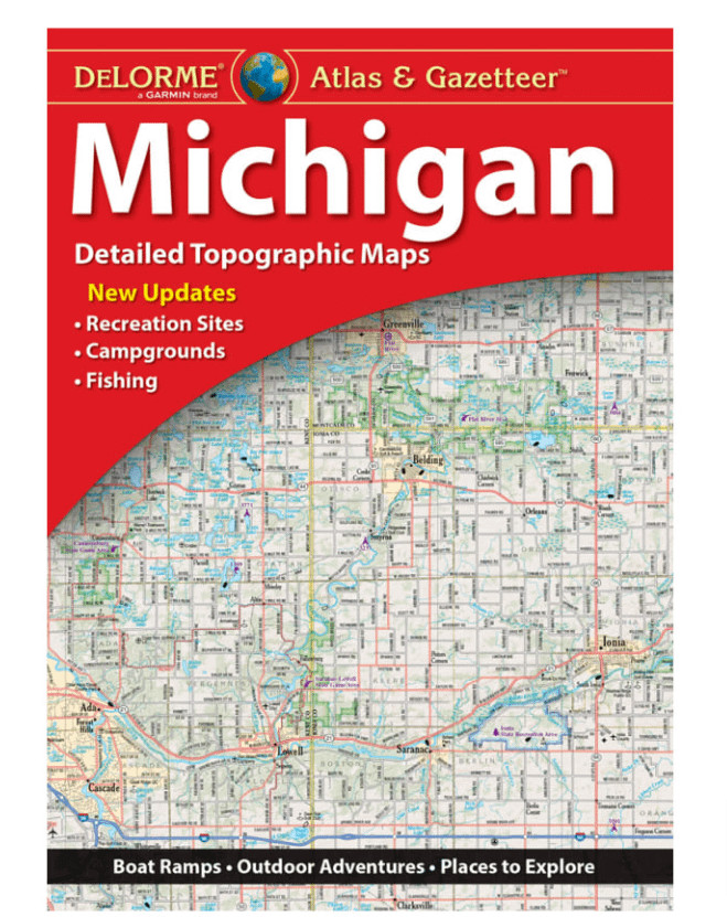 DeLorme Atlas & Gazetteer Paper Maps