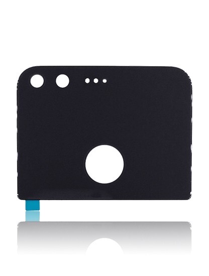 For Google Pixel XL Back Glass Replacement Part - Black Color