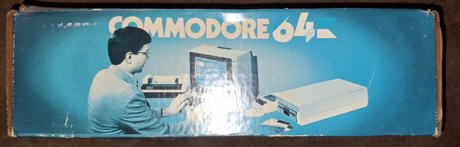 Vintage Original Commodore 64 Computer, 64K Memory, Box, BOX ONLY!
