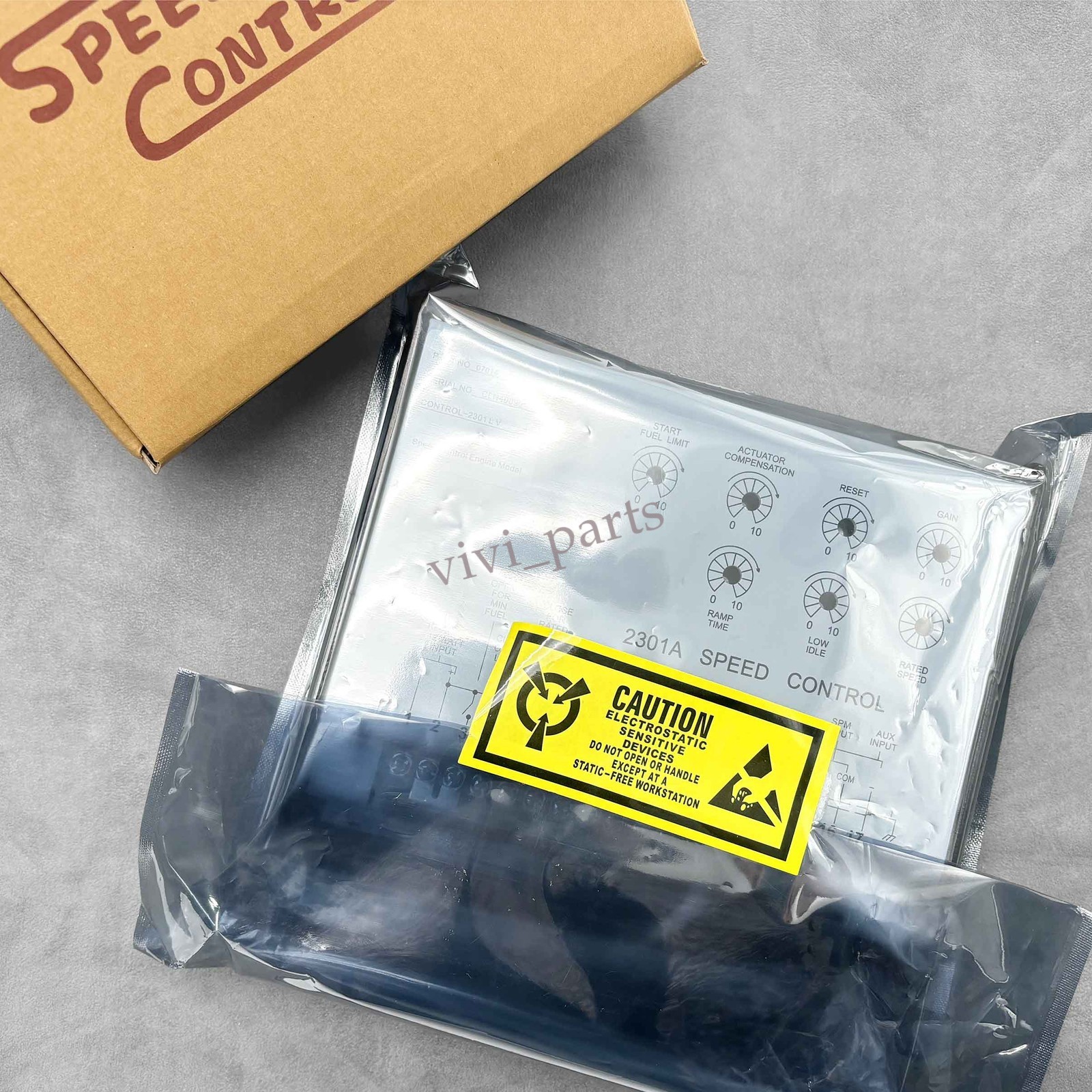 9907-014 2301A Controller For Generator Sets, Replacement WOODWARD 9907014 New