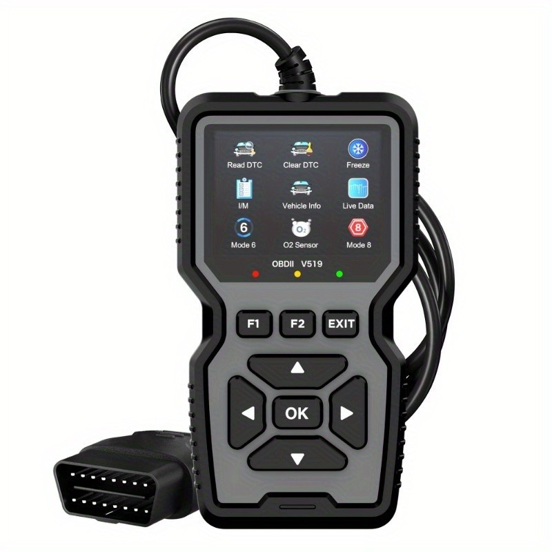 2026 V519 OBD2 Scanner Car Code Reader Check Engine Fault Diagnostic Tool OBDII