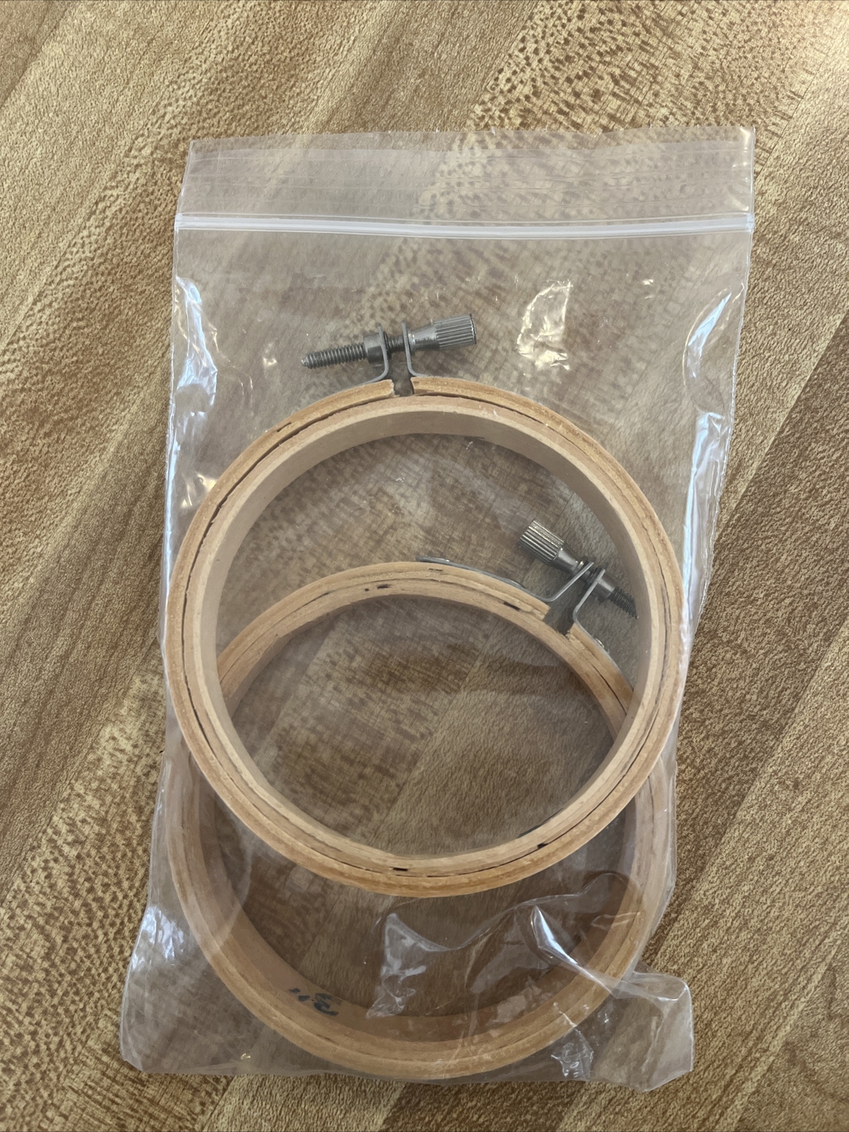 Wooden Embroidery Hoops 3 Inches Set Of 2