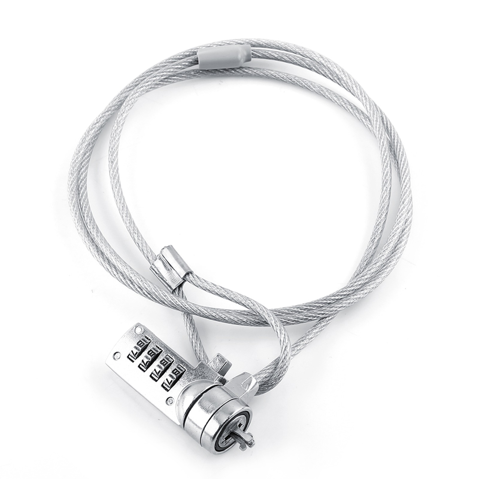 Laptop Combination Security Lock Cable Chain Theft Deterrent 4 Digit