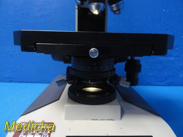 Olympus BH-2 Lab Microscope w/ Trinocular Head, 3 Objectives, Stage ~ 39208
