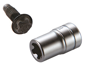 Tesla E10 5 Lobe Socket 1/4" ASSENMACHER SPECIALTY TSE10TP5