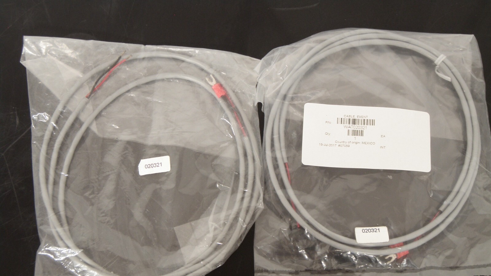 Waters Assorted Event Cables, Quantity: 5