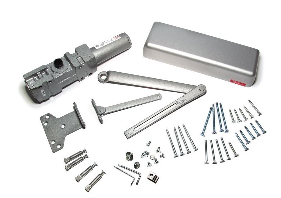 DORMAKABA COMMERCIAL HARDWARE KIT QDC111 R 689, 1-6 Size Adjustable, Door Closer