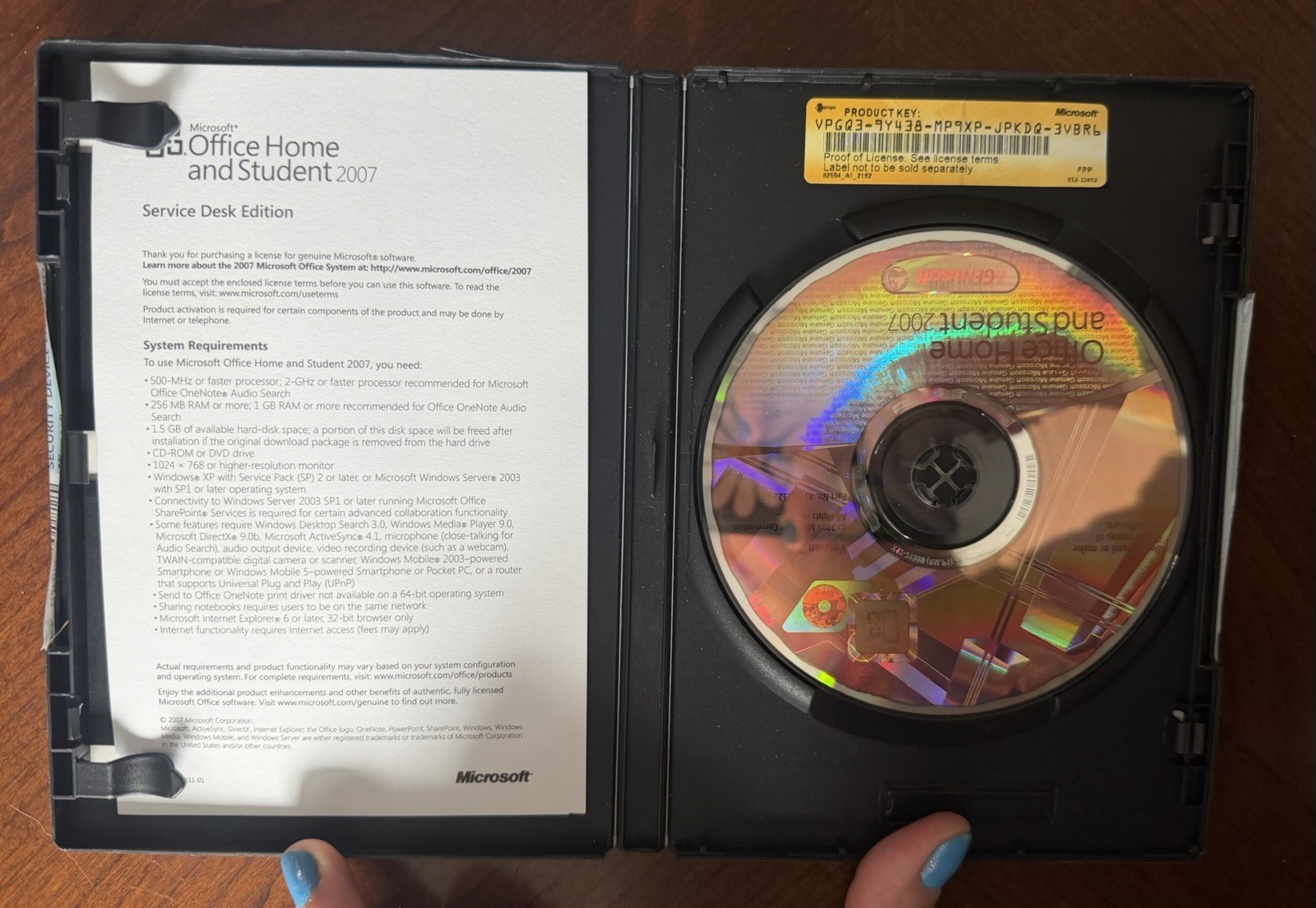 Microsoft Office Home and Student 2007 (79G-00007)