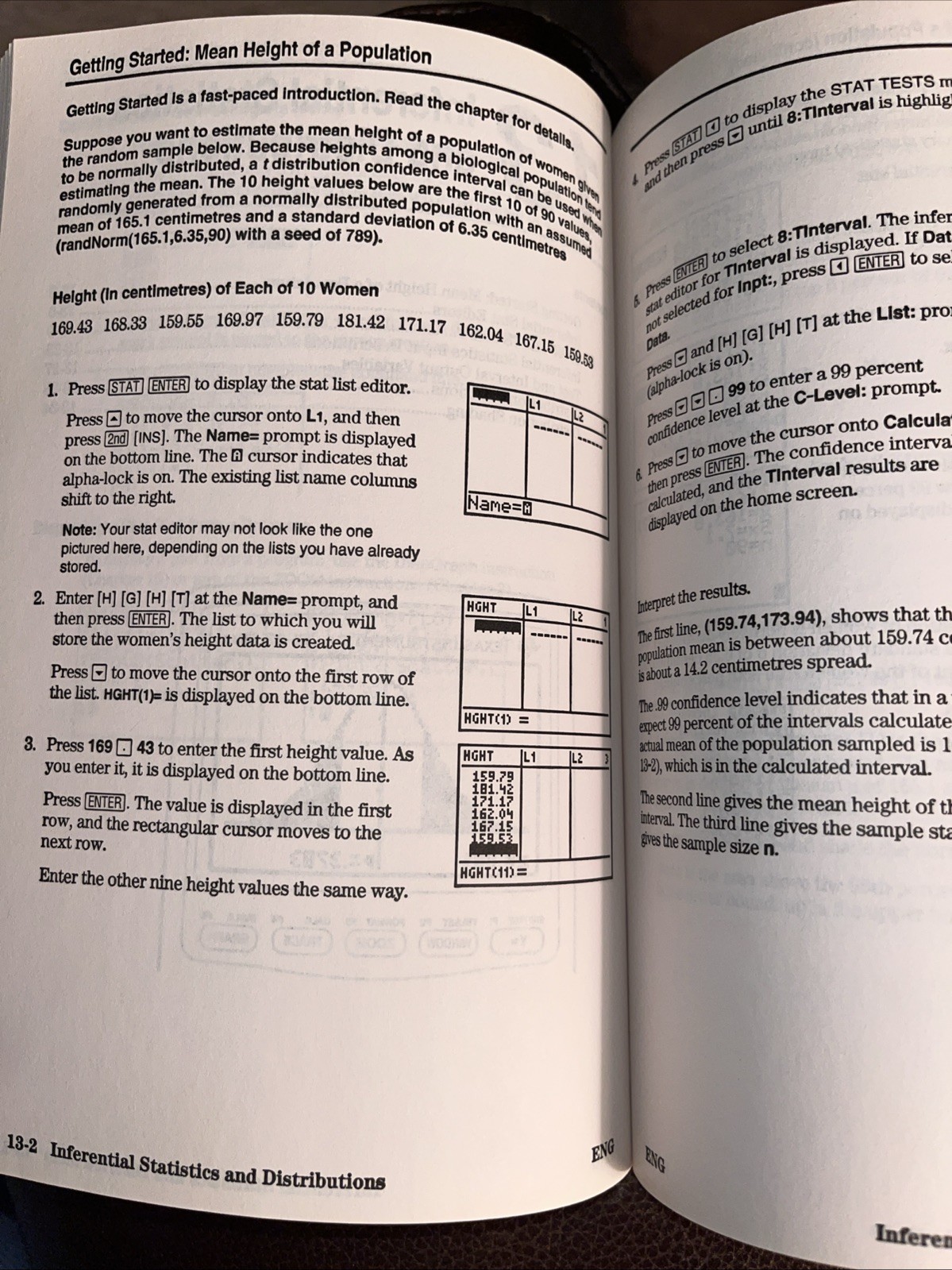 Texas Instruments TI-83 Plus Graphing Calculator Guidebook 2002 Softcover