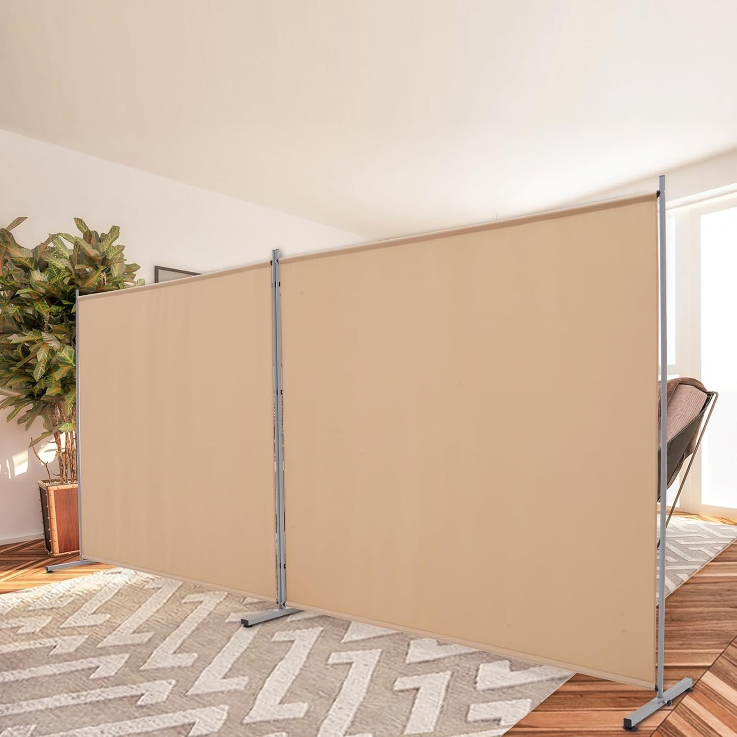 Single Large Panel Room Divider Privacy Screen Office Partition Separators
