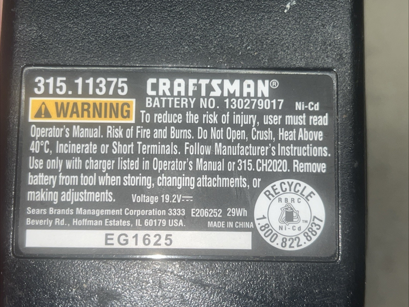 Craftsman 19.2V Wireless Speed Drill Driver, Battery & Charger