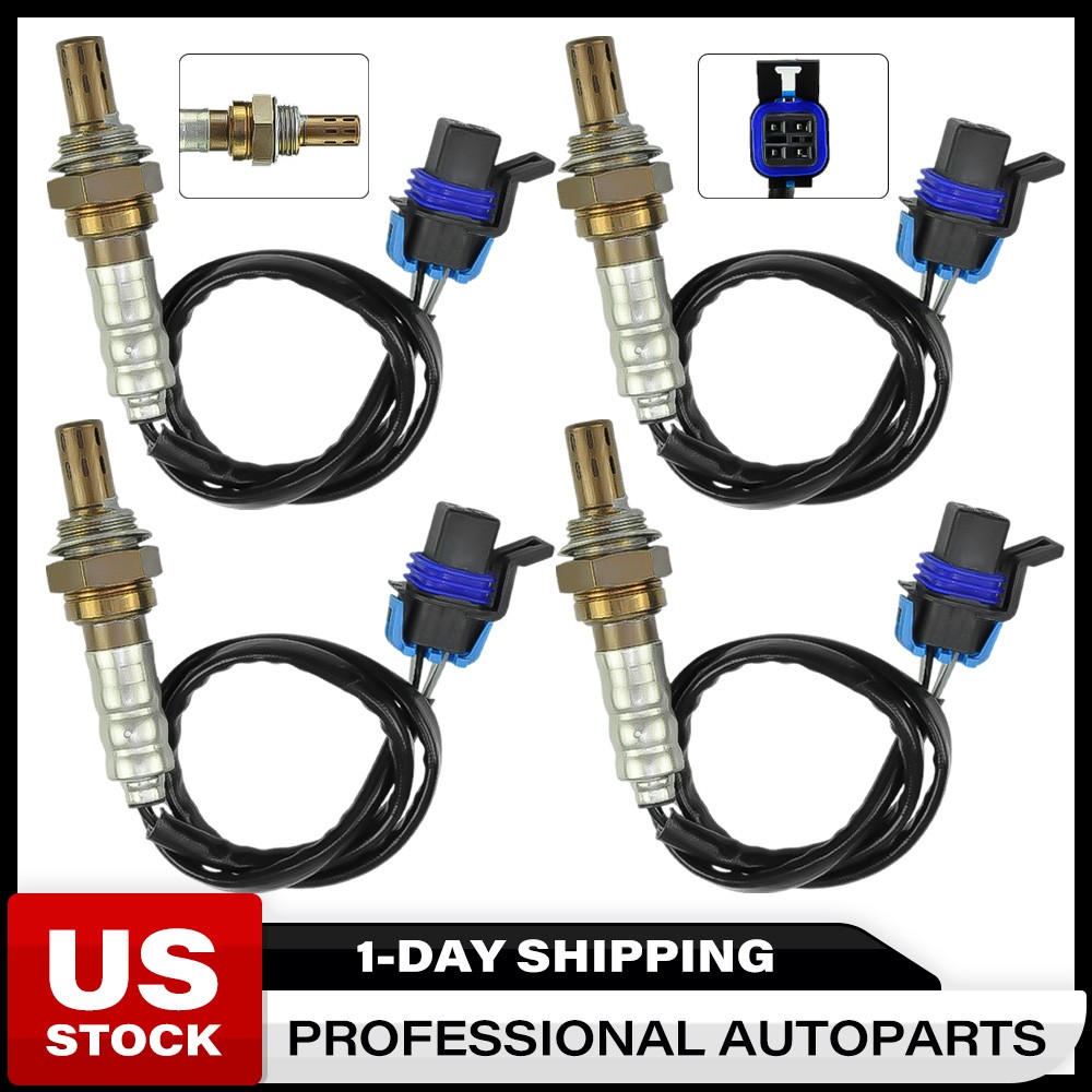 For Chevrolet GMC Buick 3.6L 4Pcs 02 Oxygen O2 Sensor Upstream & Downstream Set