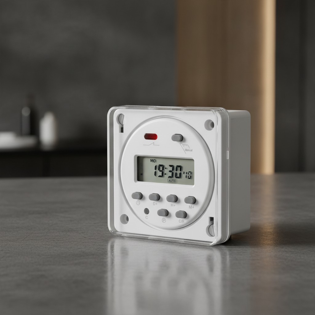 Timer Switch, CN101A, AC 110V 16Amp, Digital LCD Power Programmable Timer Time