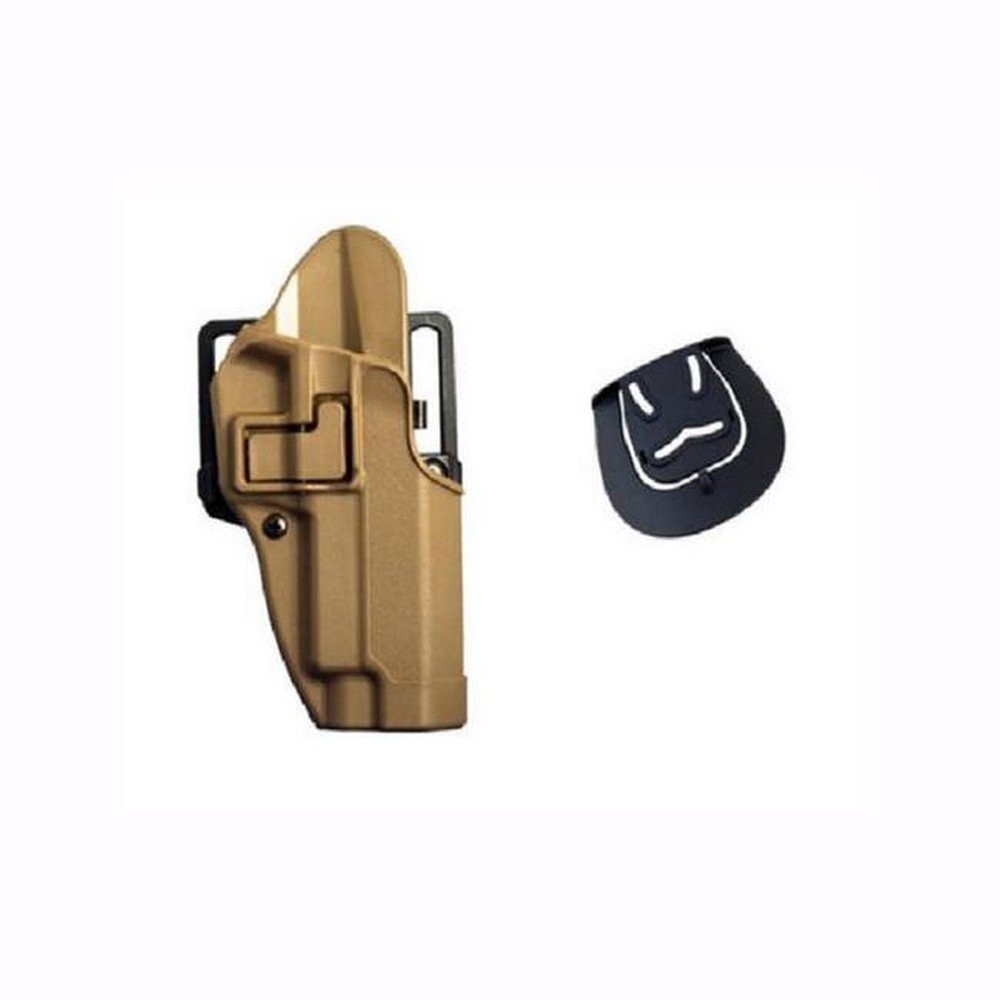 Blackhawk SERPA CQC Matte Finish Holster RH For 1911 Gov & Clones - 410503CT-R