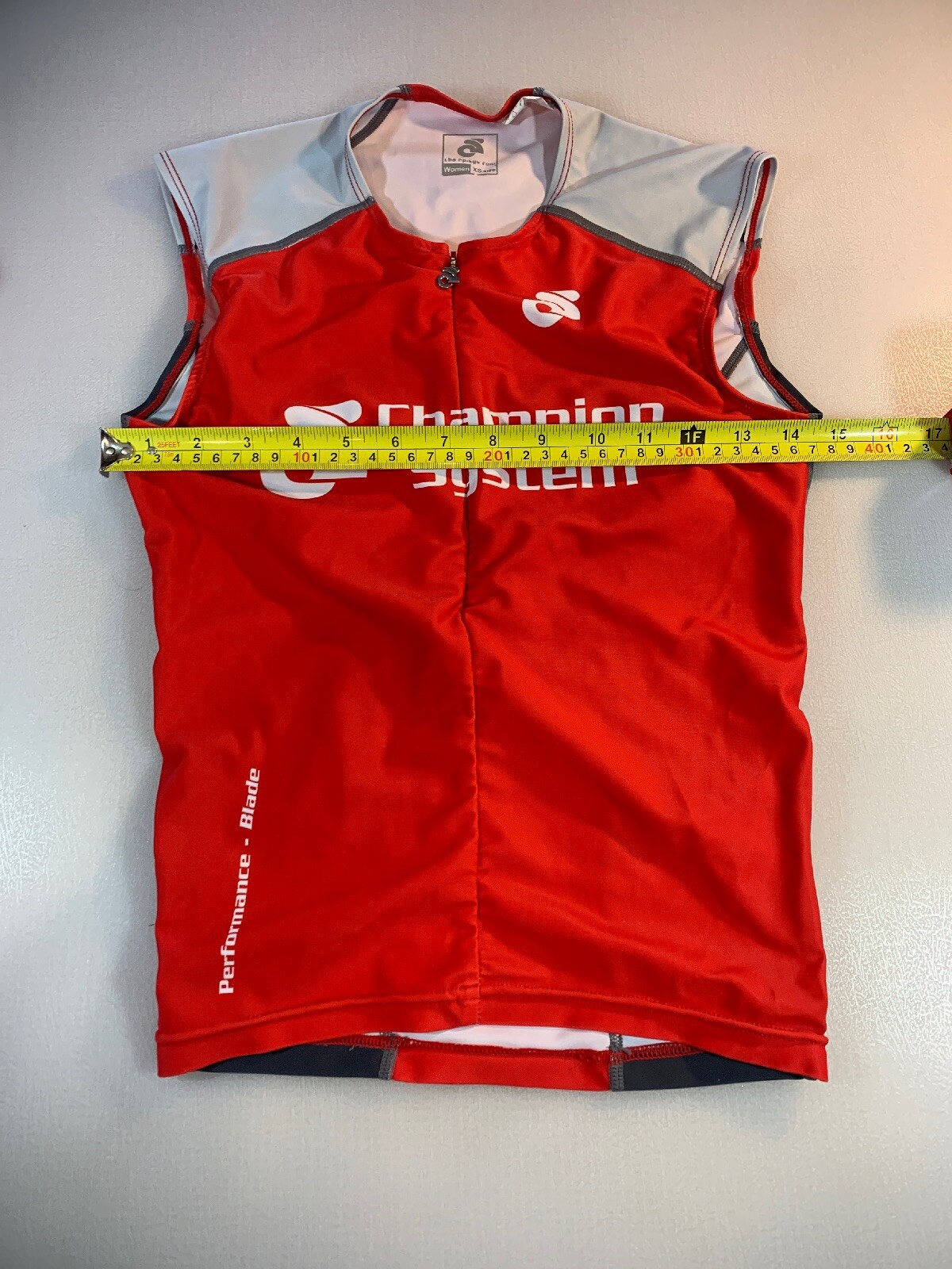 Champion System Womens Performance Blade Tri Triathlon Top XSmall XS (6545-3)