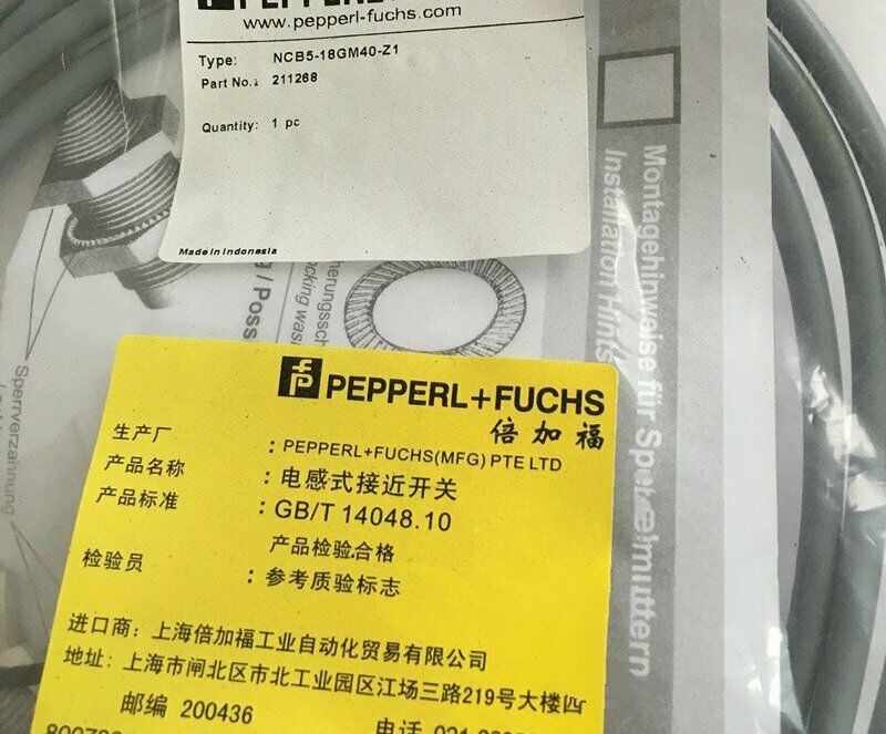 New ONE NCB5-18GM40-Z1 Pepperl+Fuchs P+F proximity switch