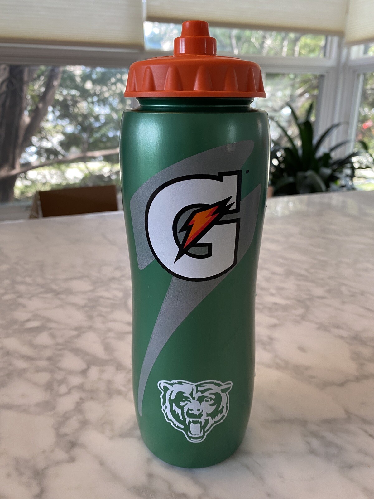Chicago Bears NFL Gatorade Squeeze Water Bottle 32 oz Caleb Williams Green
