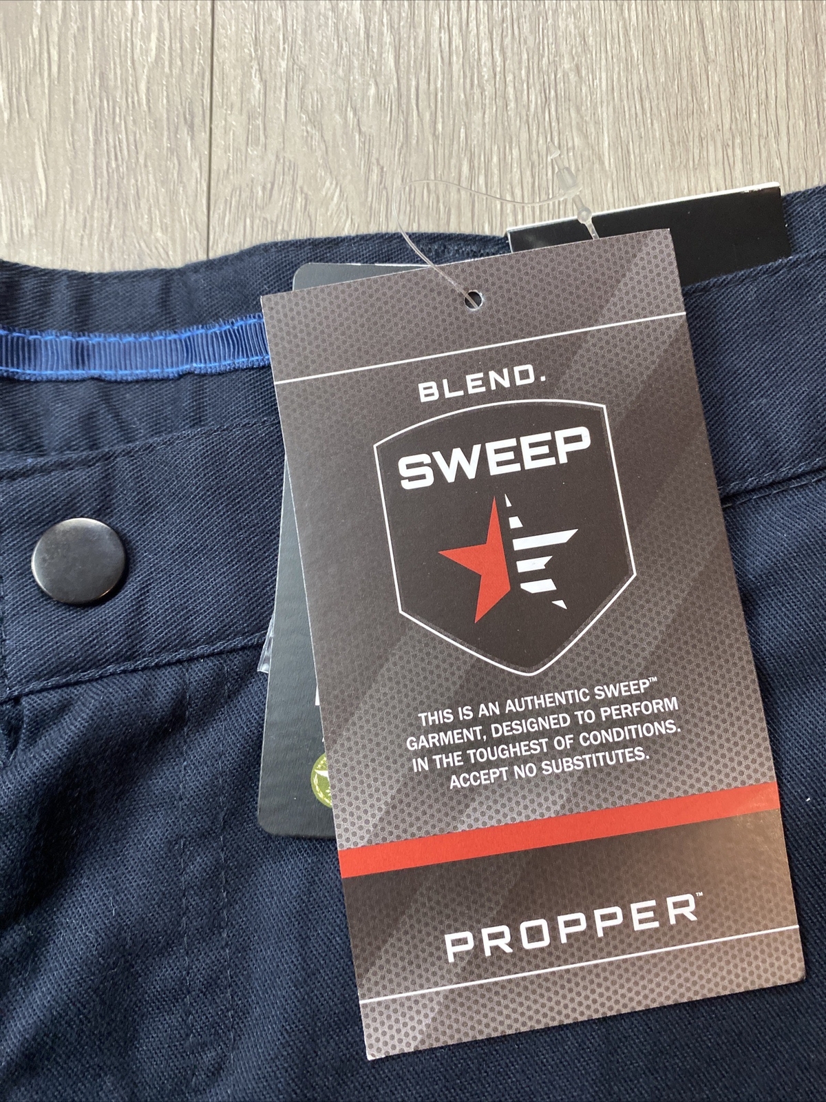 Propper Tactical Pants Men 36 Navy Blue LAPD District Utility Cargo Workwear New