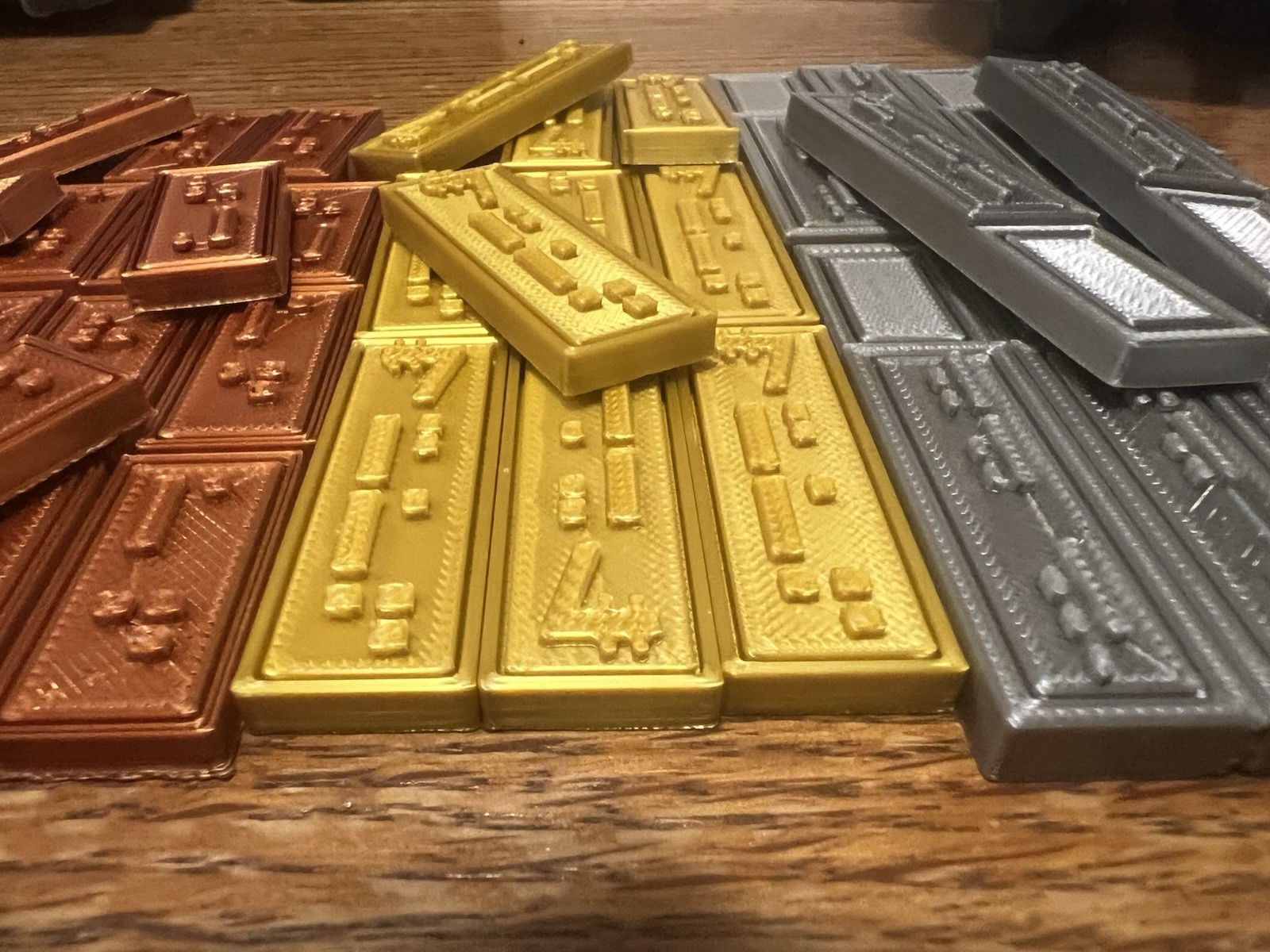 3d printed Star Wars republic credits 35 piece set