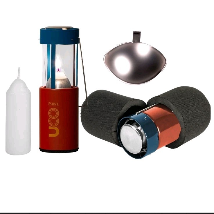 UCO Original Candle Lantern Kit Extra Candle & Carry Case Terra Firma NIB New