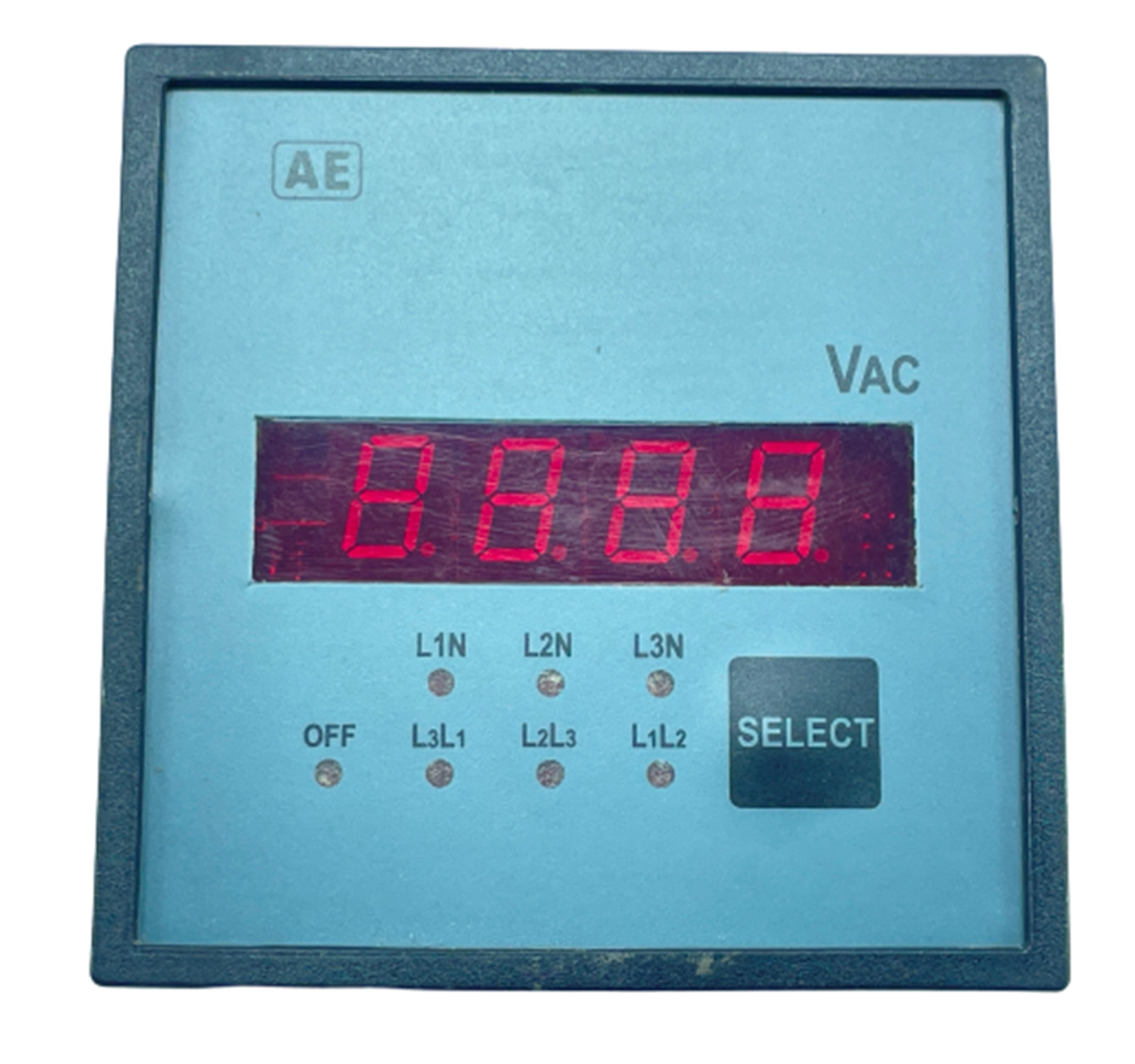 Automatic Electric A.C Voltmeter VSS96D Range 0-600 VAC Supply 240VAC