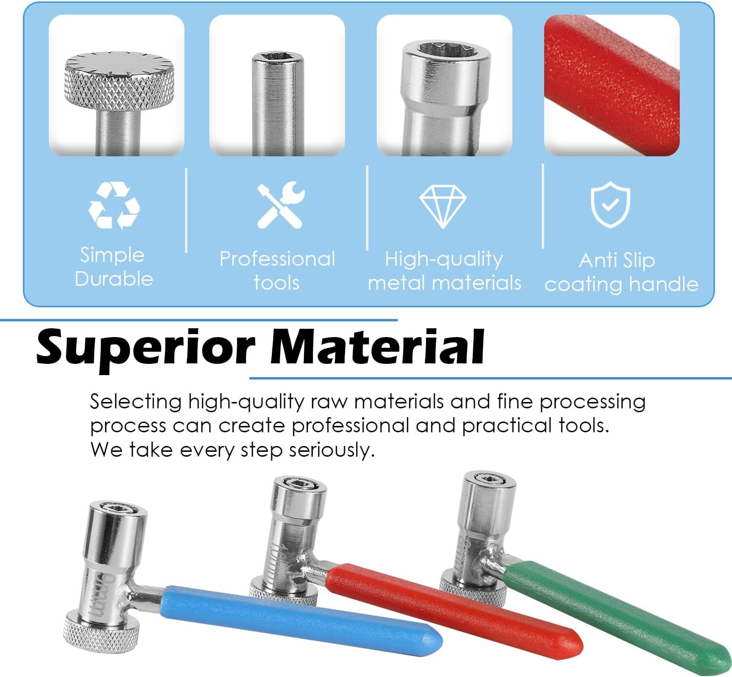 For Motorcycles ATVs & ATCs Small Engine Valve Tappet Adjusting Wrench Tool Kit