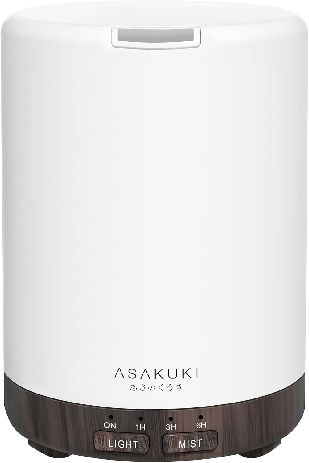 ASAKUKI 300ML Essential Oil Diffuser Quiet 5-in-1 Aroma Humidifier LED Light