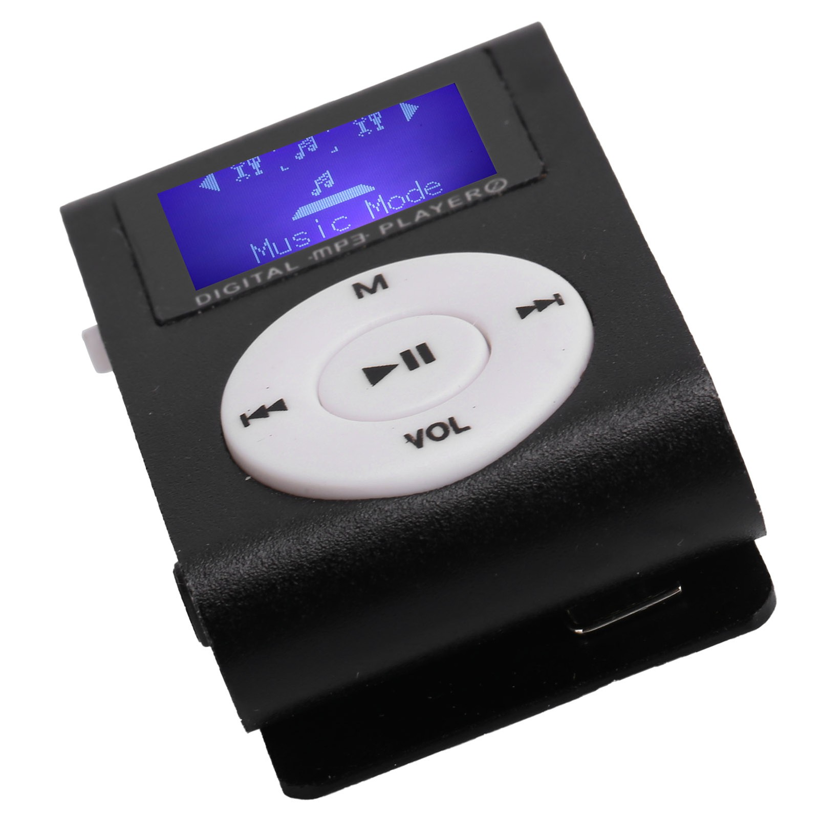 Portable Mini MP3 Music Playerorts BackClip LCD Screen MP3 Support Memory BEA