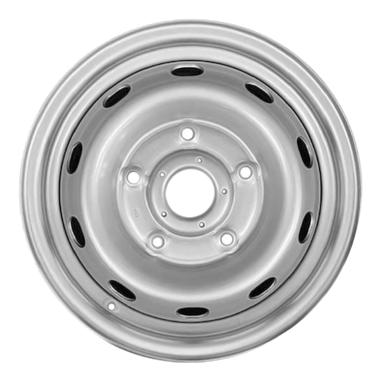 16x6.5 Painted Silver Wheel fits 2015-2024 Ford Transit T-150 Cargo Van