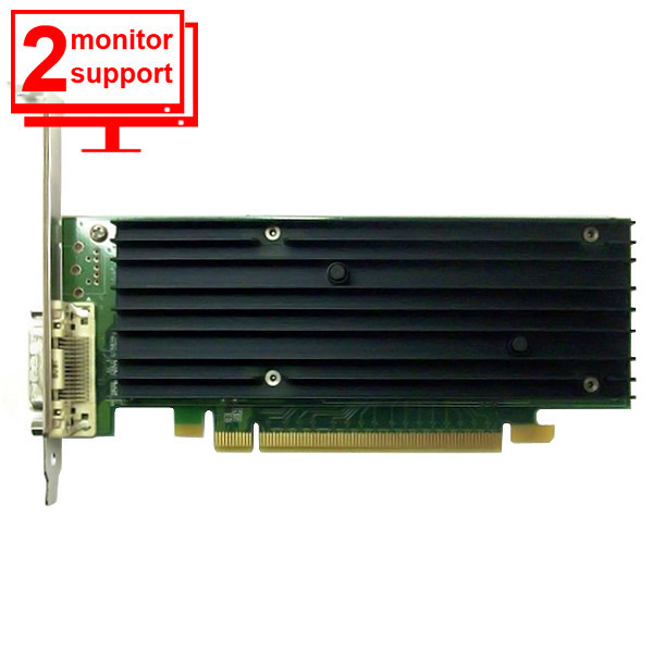 nVidia Quadro NVS 290 256MB Dual DVI Monitor Video Card HP 578226-001 508286-002