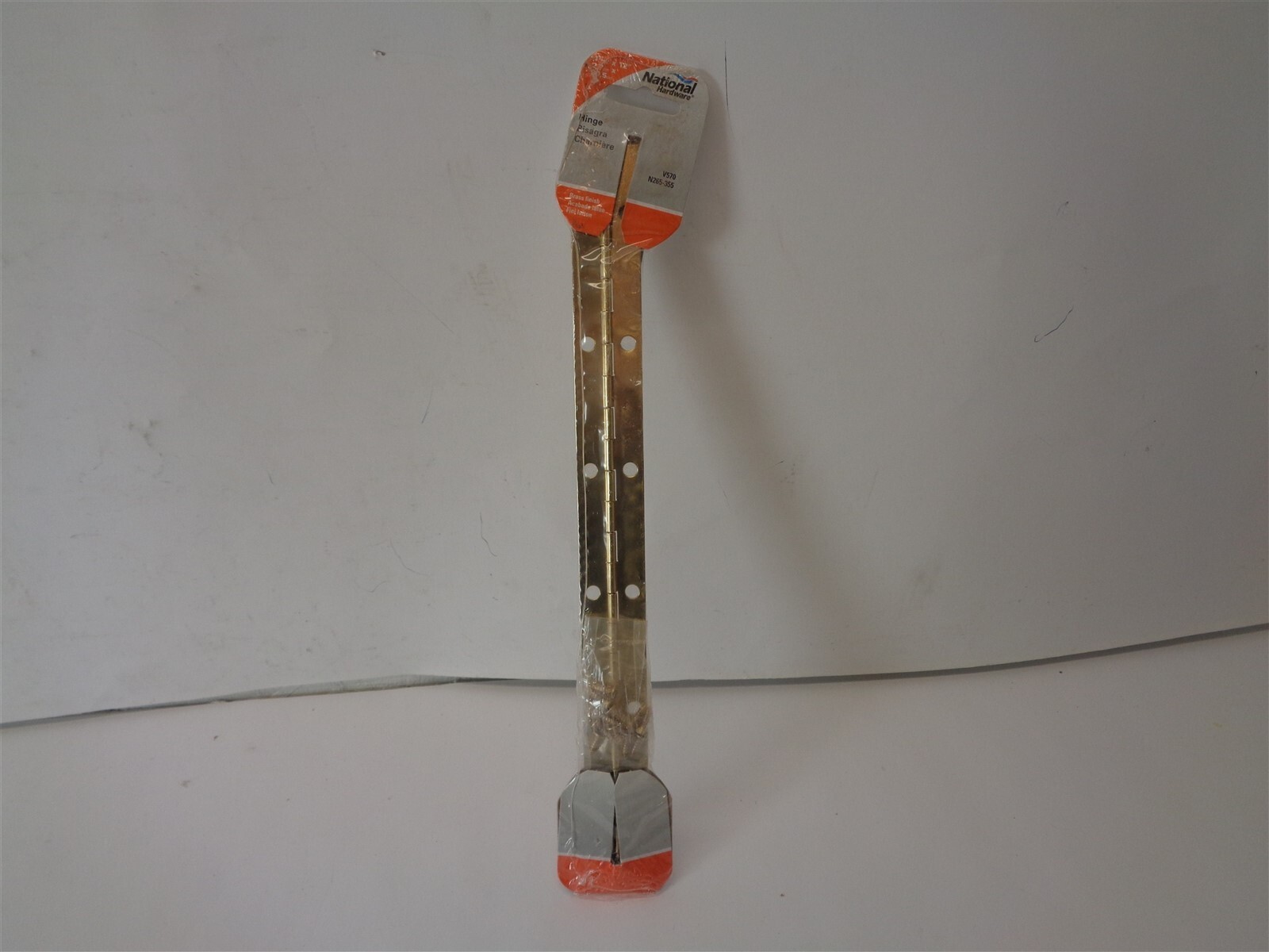Qty = 2: National Hardware Brass Finish Hinge P/N N265-355