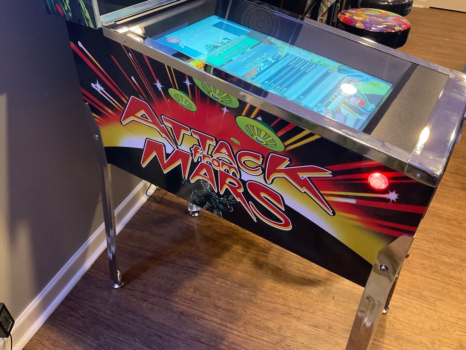 Arcade1up  - Attack from Mars - Screw Hole Caps/Covers