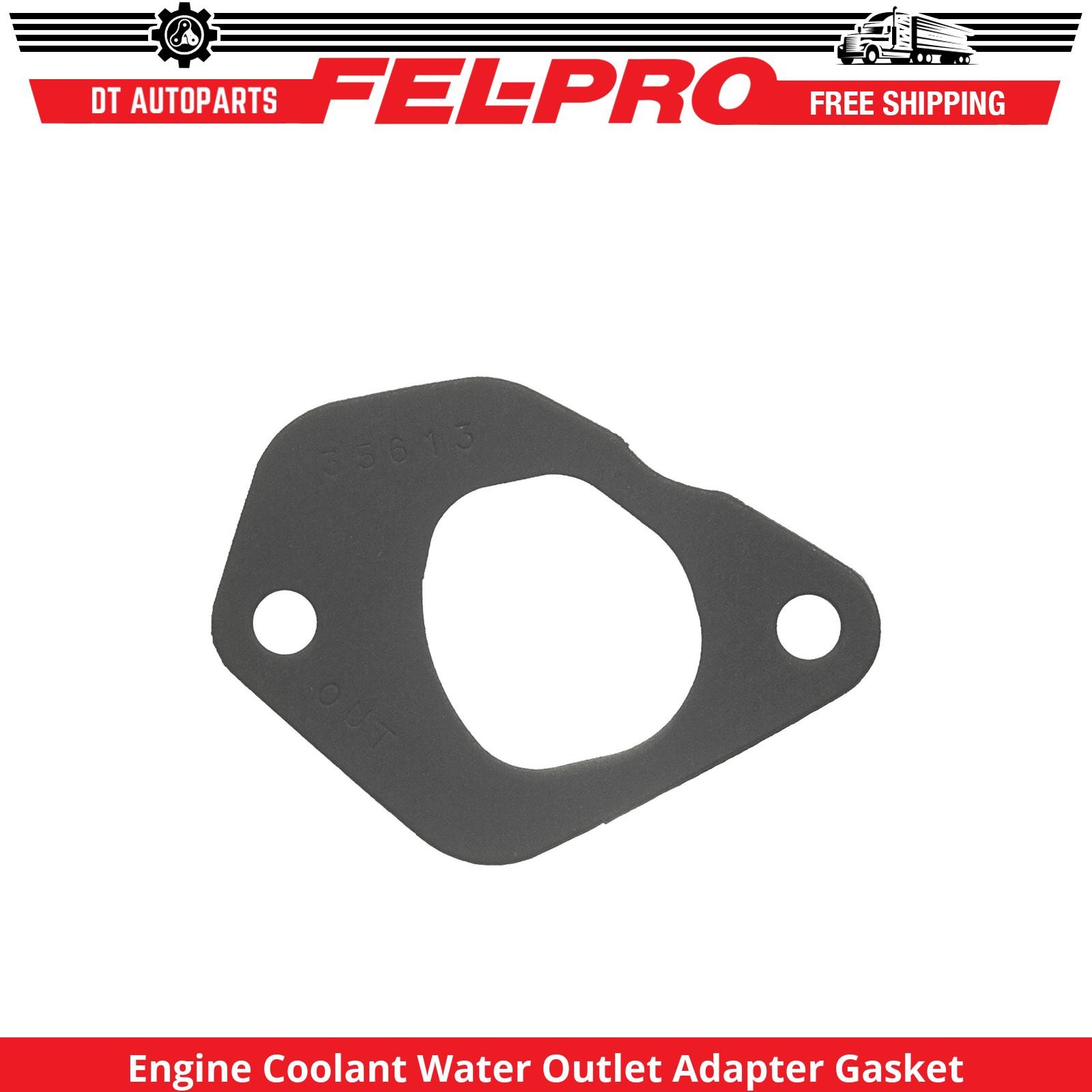 For 1998-2000 Isuzu Hombre 2.2L Eng Coolant Water Outlet Adapter Gasket Fel-Pro