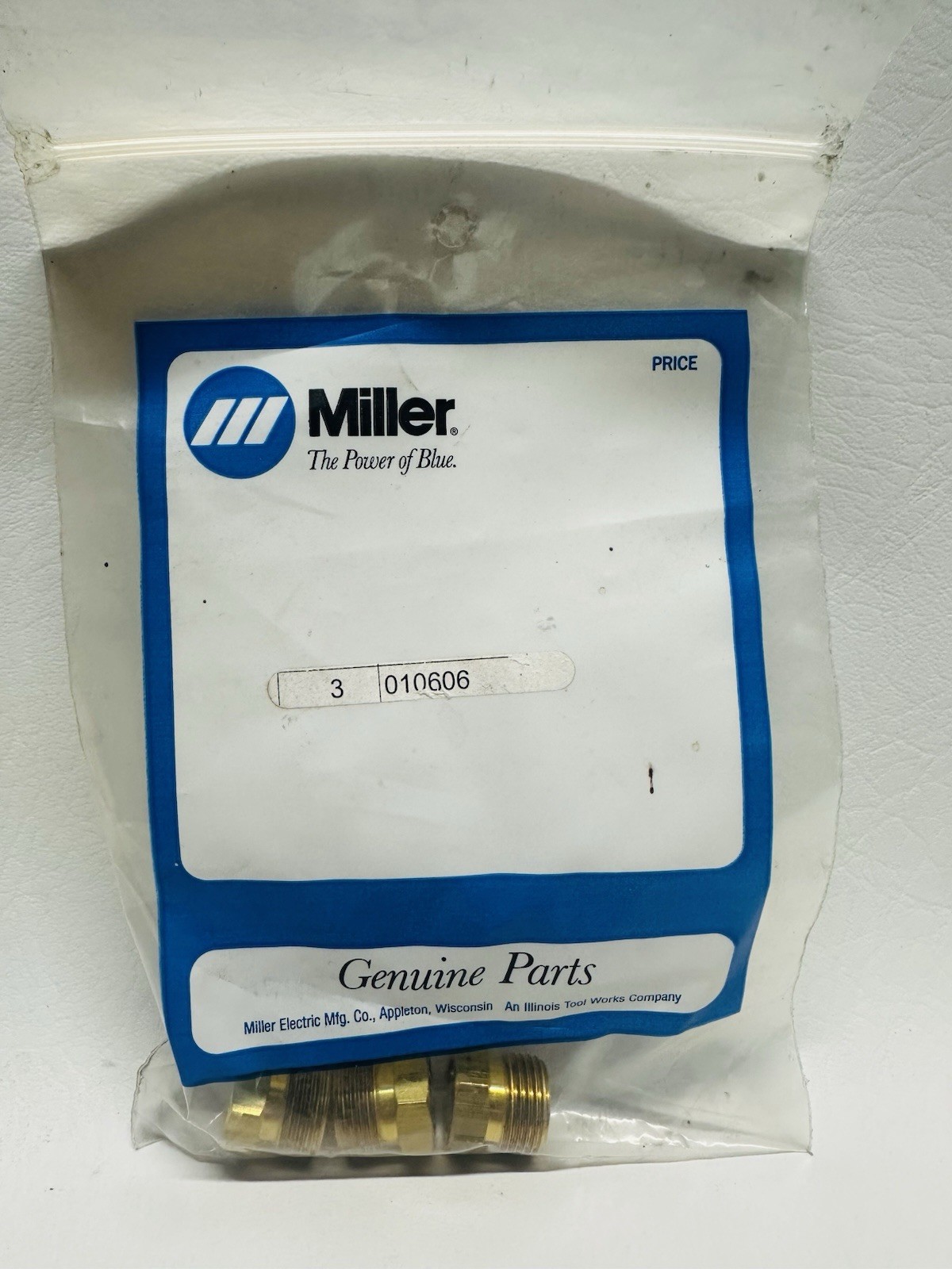NEW Miller 010606 Fitting Qty. 3