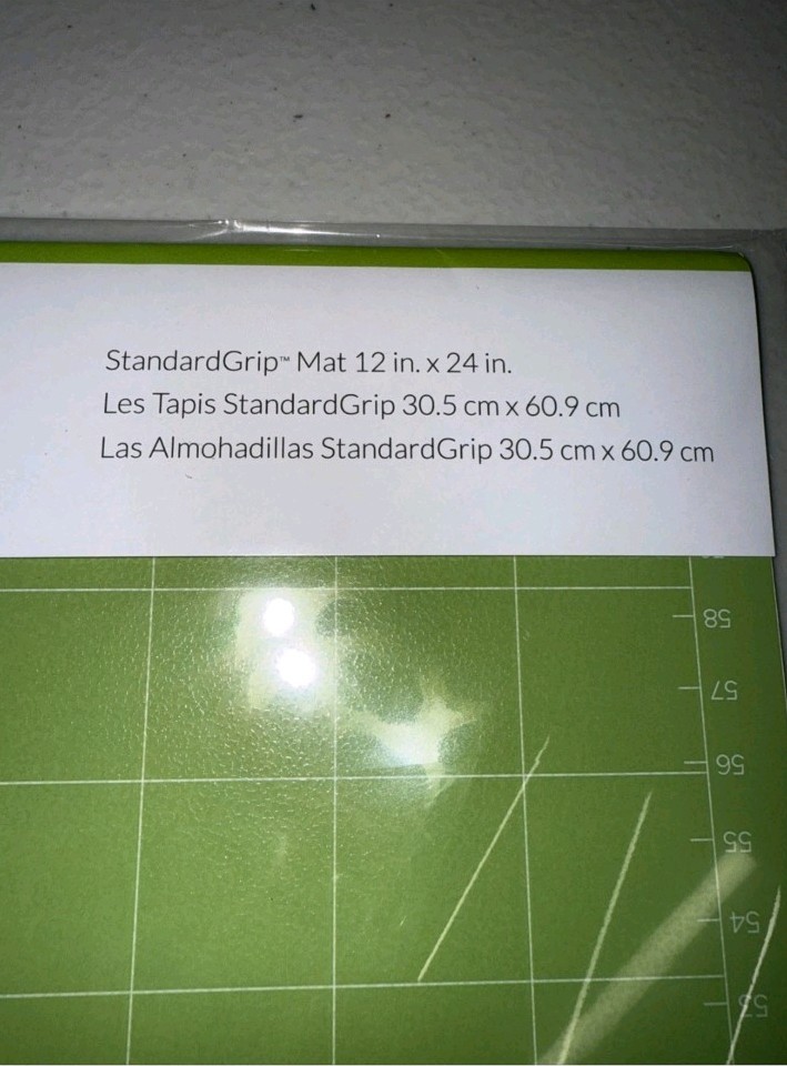 Cricut Standard Grip Mat, 12"x24", 2 Mats