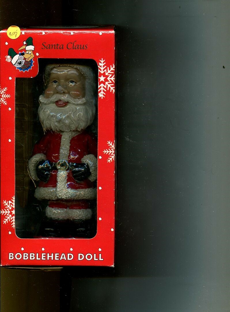 SANTA CLAUS 2002 HOLIDAY BOBBLEHEAD DOLL