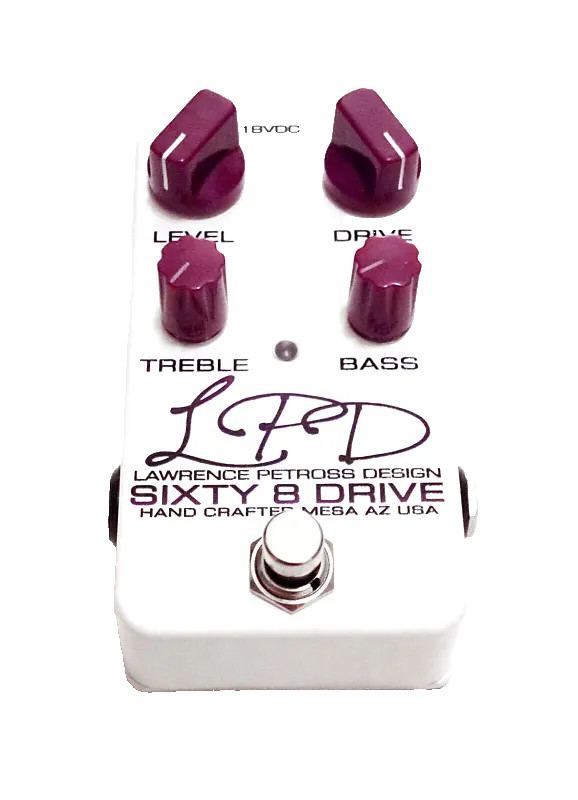 Lawrence Petross Design (LPD) Sixty8 Overdrive Guitar Effect Pedal - Early Build