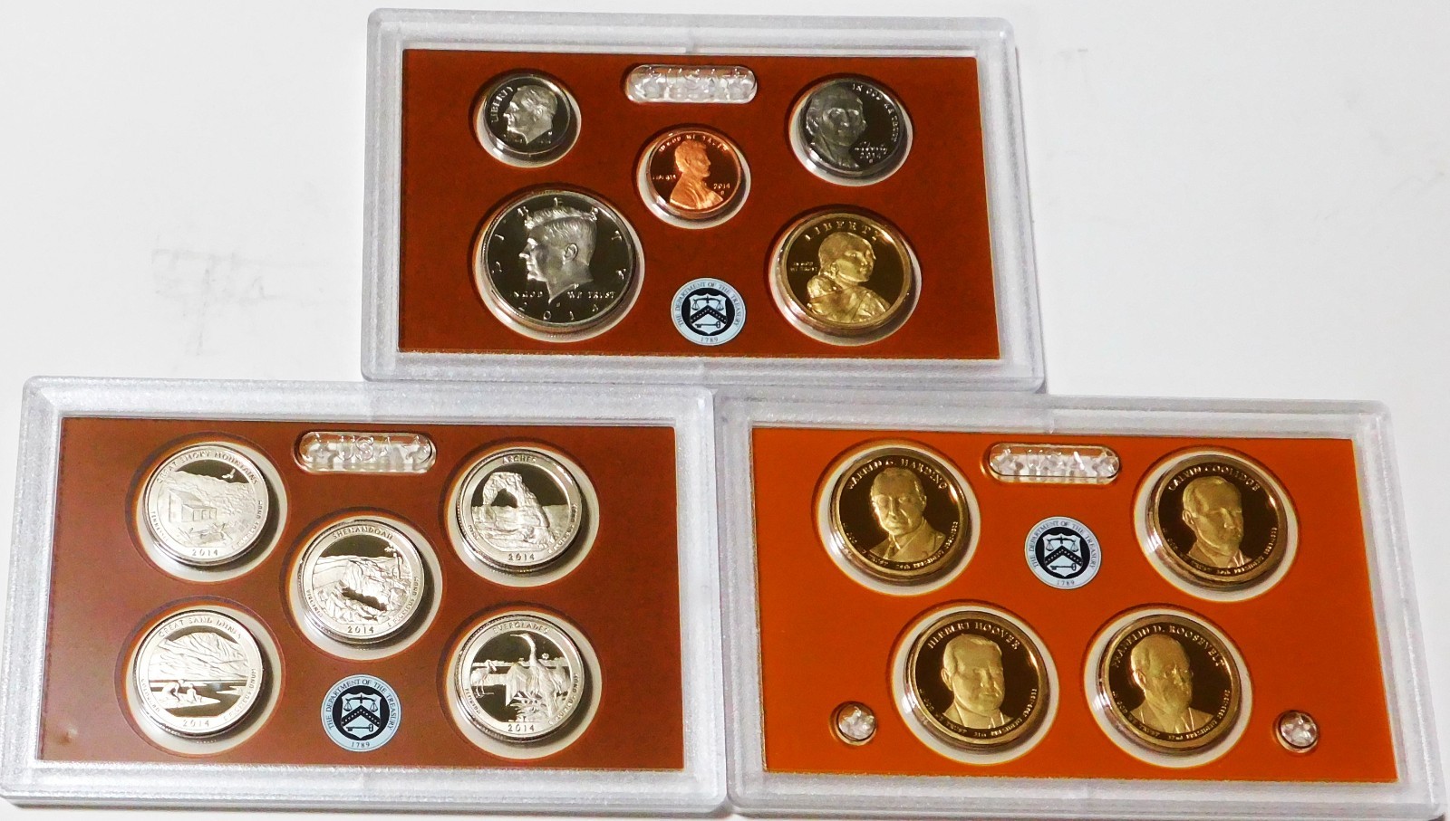 2014-S US Mint 14-Coin Proof Set -  W/OGP & COA - #77-197B