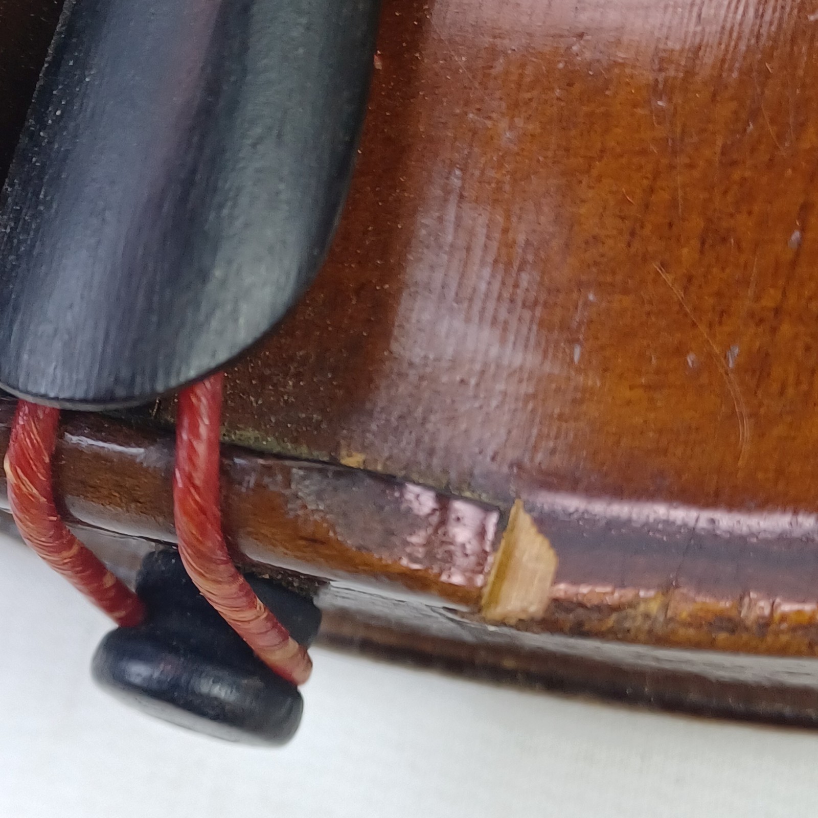 Antwerp the 1st July 1807 Violin 4/4 1-Piece Back +Scherl&Roth Case Vintage 19th