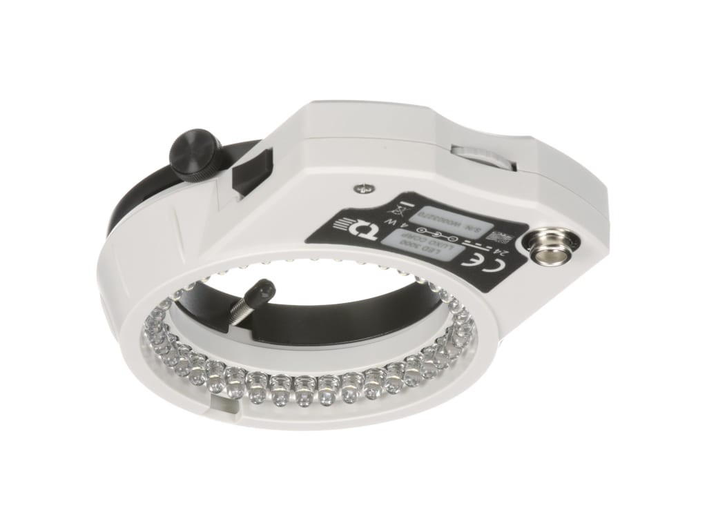 LX Microscopes by Unitron LED3000 - ESD Safe LED Ring Light (3600 Foot Candles,