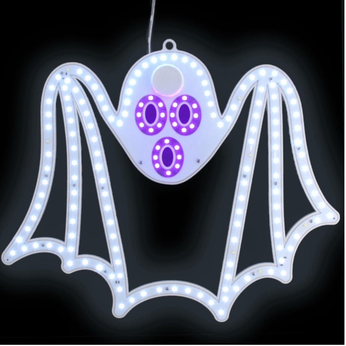 Ghost 16 inch LED silhouette with twinkling lights (b)