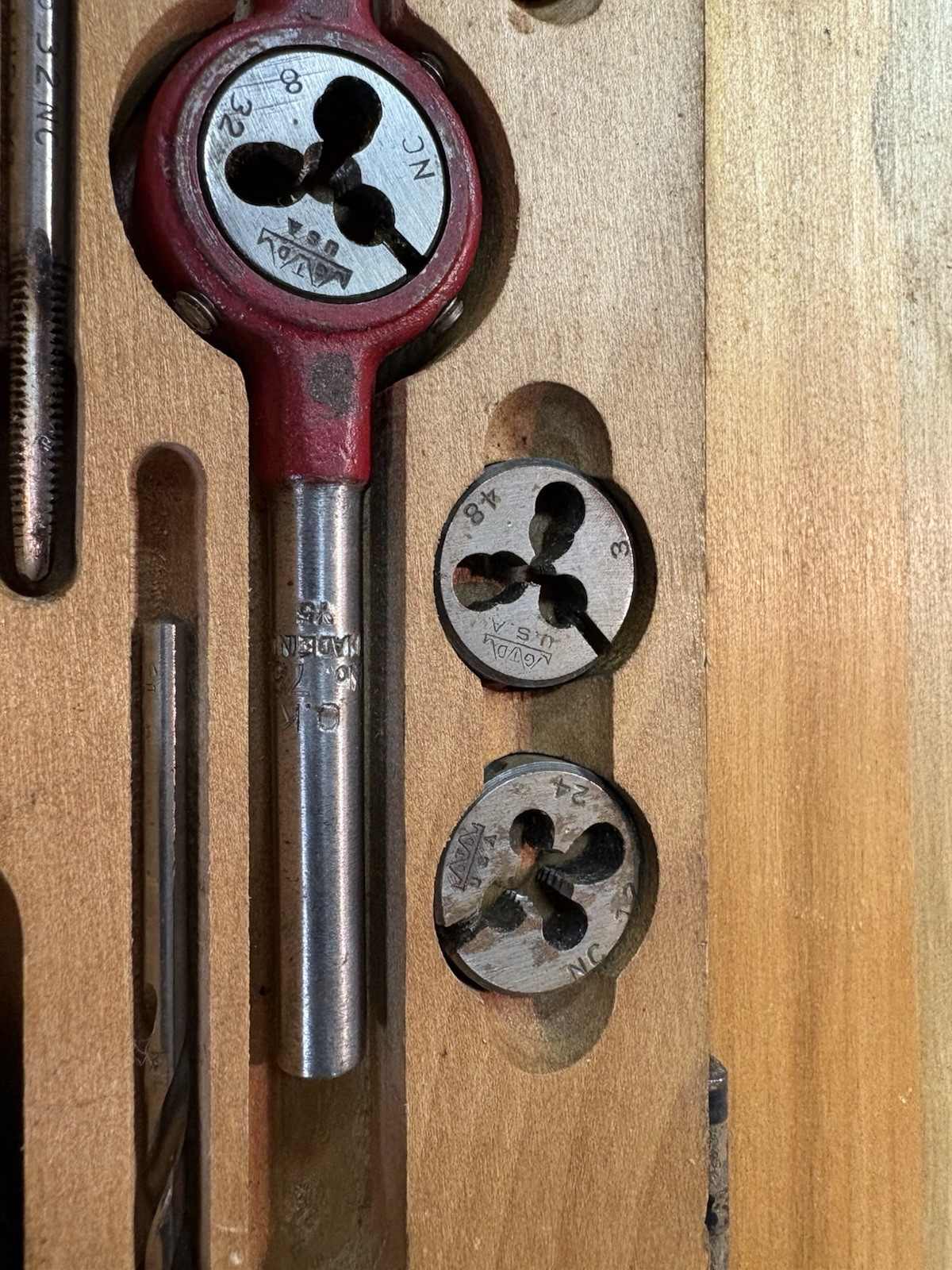 Greenfield Tap And Die Set