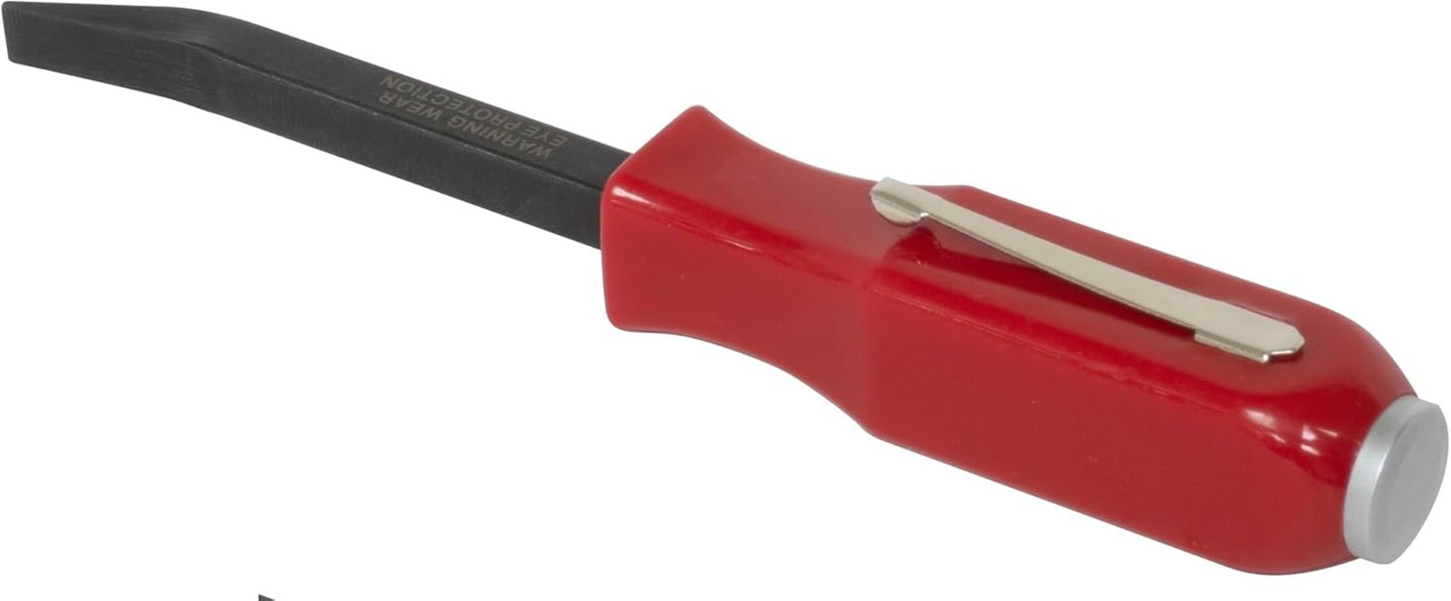 35100 1/4" Pry Bar with Pocket Clip and Strike Cap