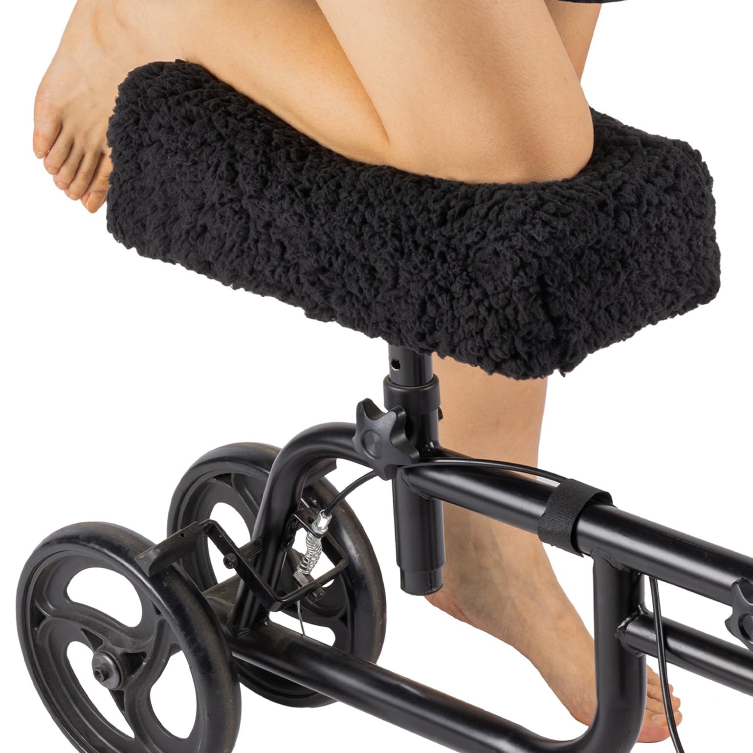 Knee Scooter Cushion Cover, Knee Scooter Pad for Comfort, 1.2" Thick Foam Cus...