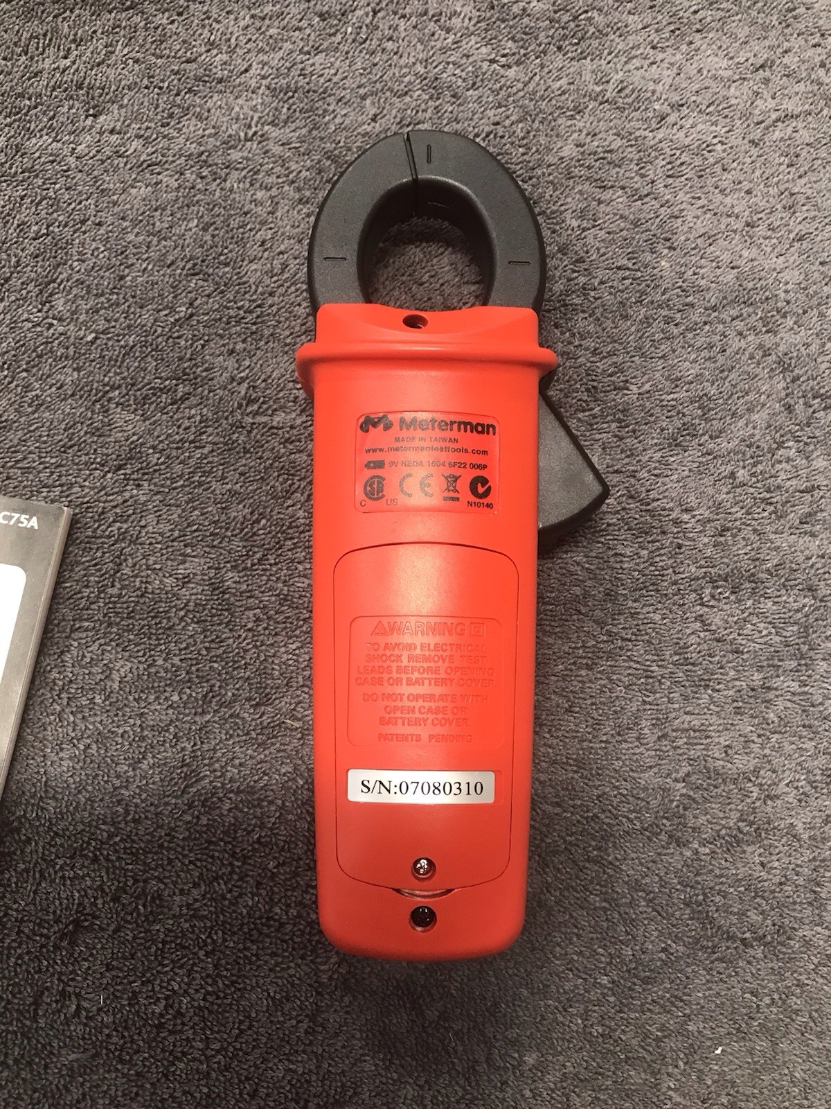 Meterman AC75A AC Clamp Meter